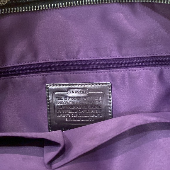 Coach canvas bag!!! - Picture 3 of 8